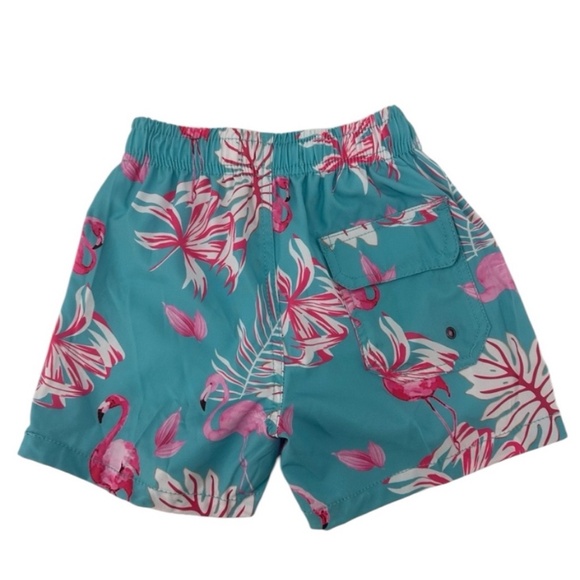 Vintage Summer Other - Vintage Summer Boy’s Swim Trunks Flamingos Size 4 New with Tag